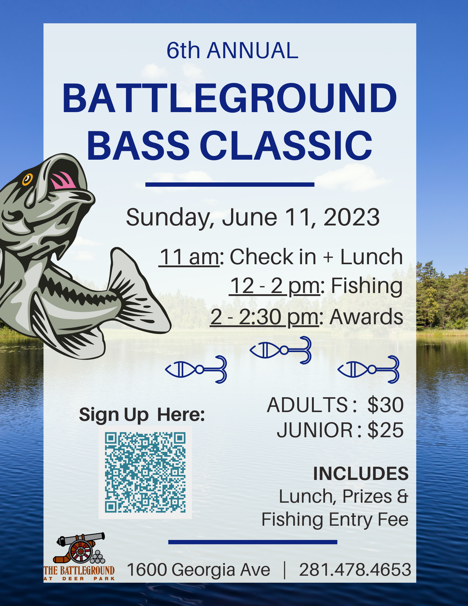 2023 BGGC Bass Classic flyer